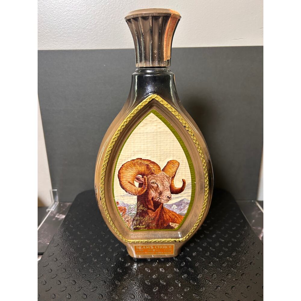 Jim Beam Bighorn Sheep Whiskey Decanter